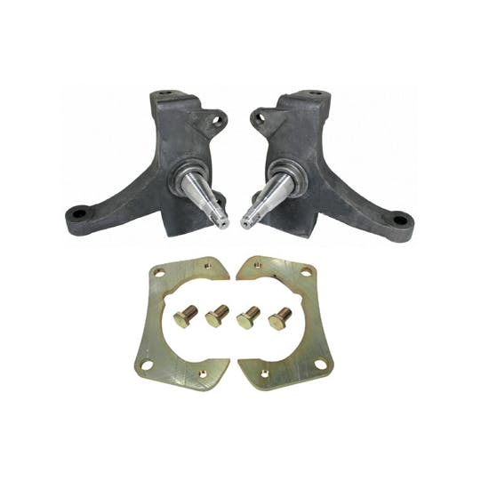 RideTech 11369300 2.5" Drop Spindles, 73-87 C10