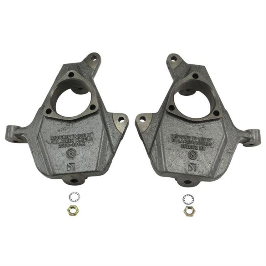 RideTech 11389300 2" Drop Spindles, 99-06 Silverado