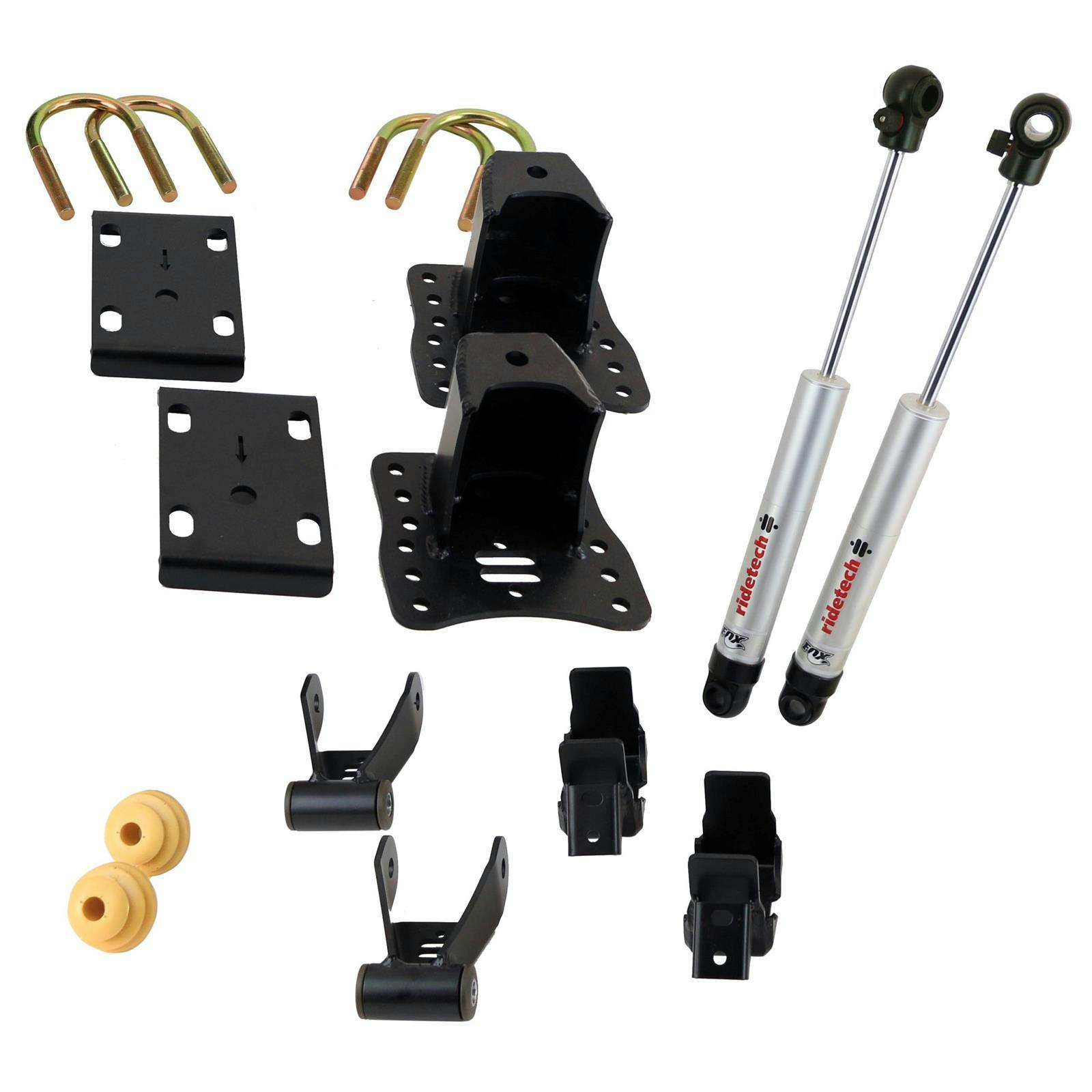 RideTech 11709511 Rear 6 Inch Lowering Kit, '07-13 Silverado 1500