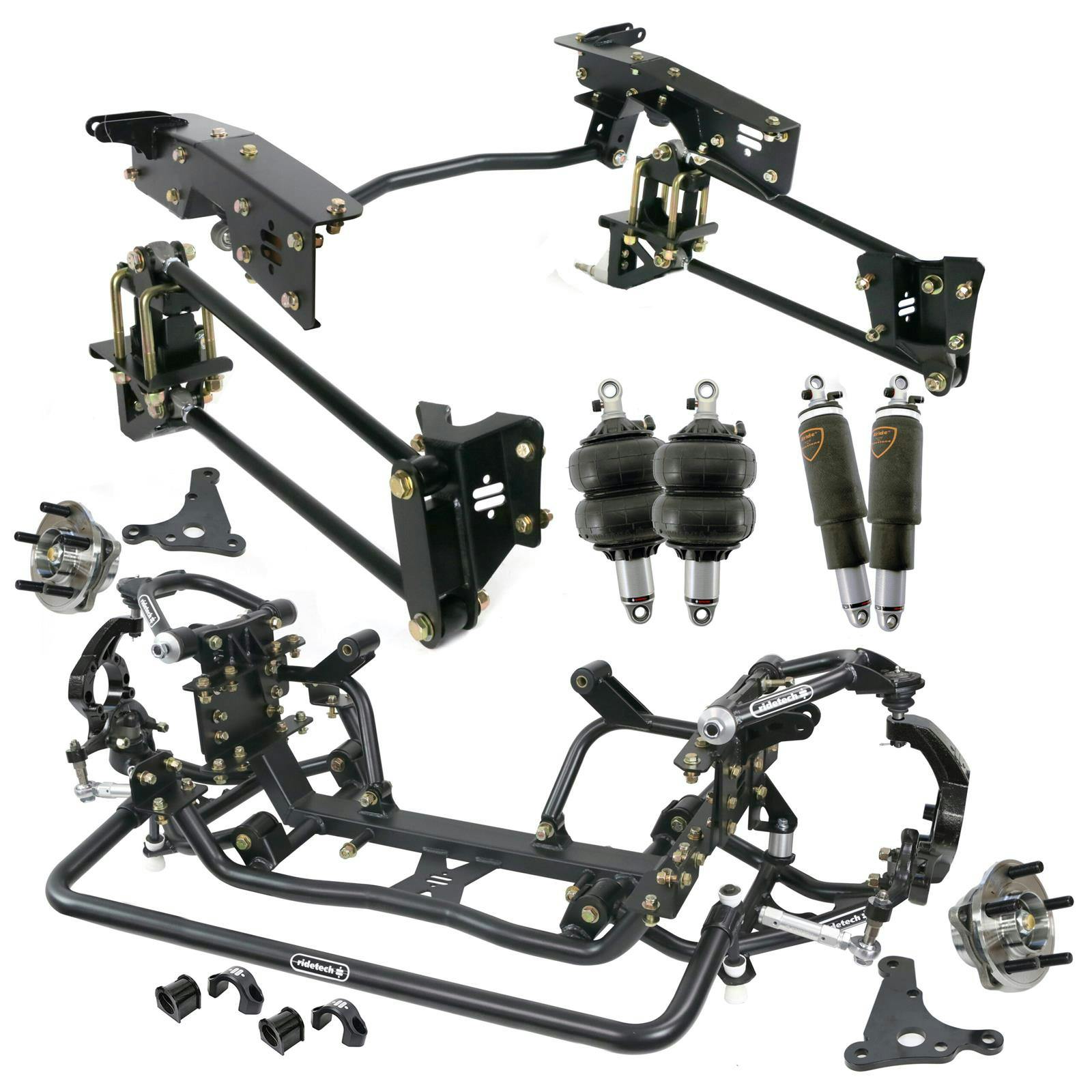 RideTech 12320296 HQ Air Suspension Kit w/ Spindles, 65-72 F-100
