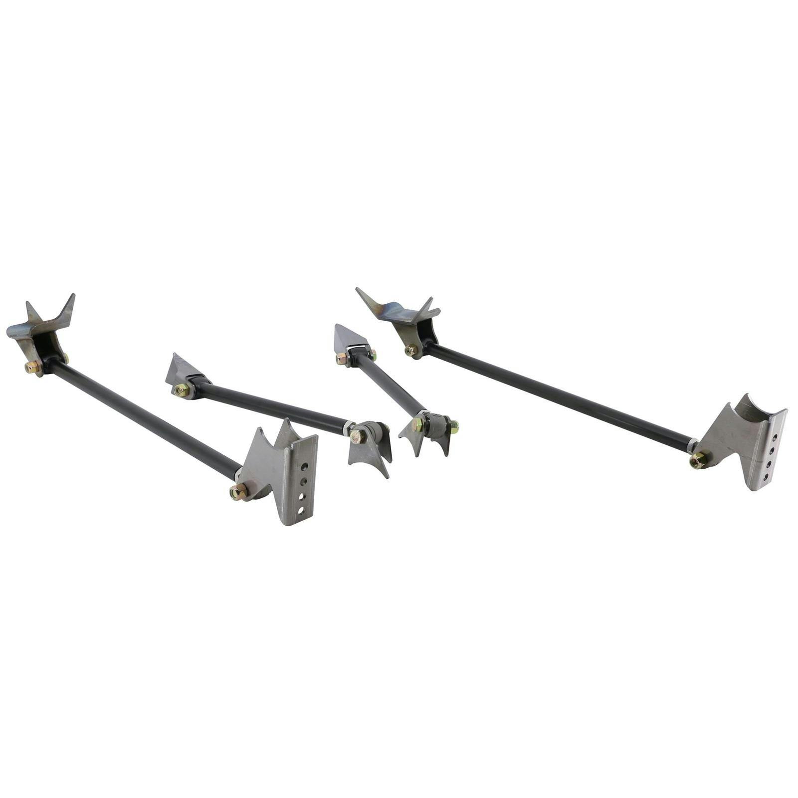 RideTech 18988099 Triangulated Weld-In 4 Link Kit, Polished SS