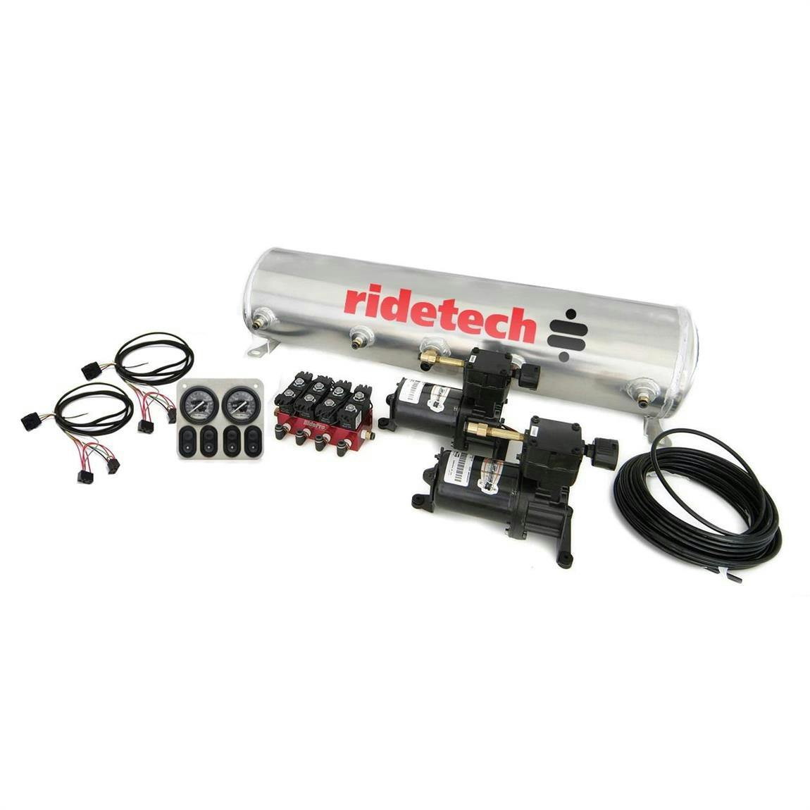 RideTech 30154100 Compressor System, 4-Way Electric Solenoid