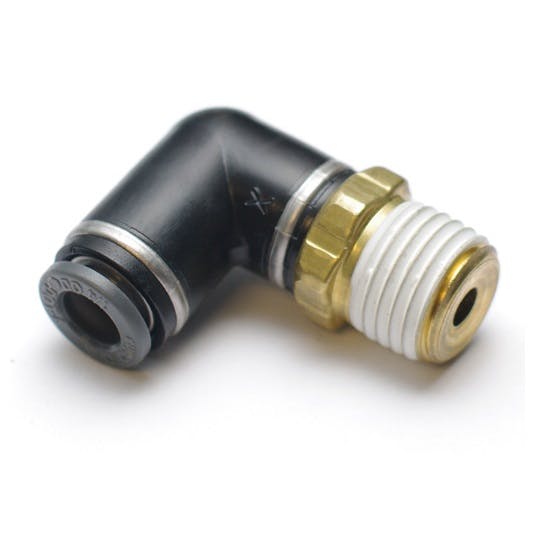 RideTech 31956800 3/8 NPT X 1/4 Airline 90