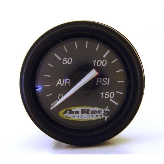 RideTech 31960003 Air Pressure Gauge, Dual Needle, 150Psi