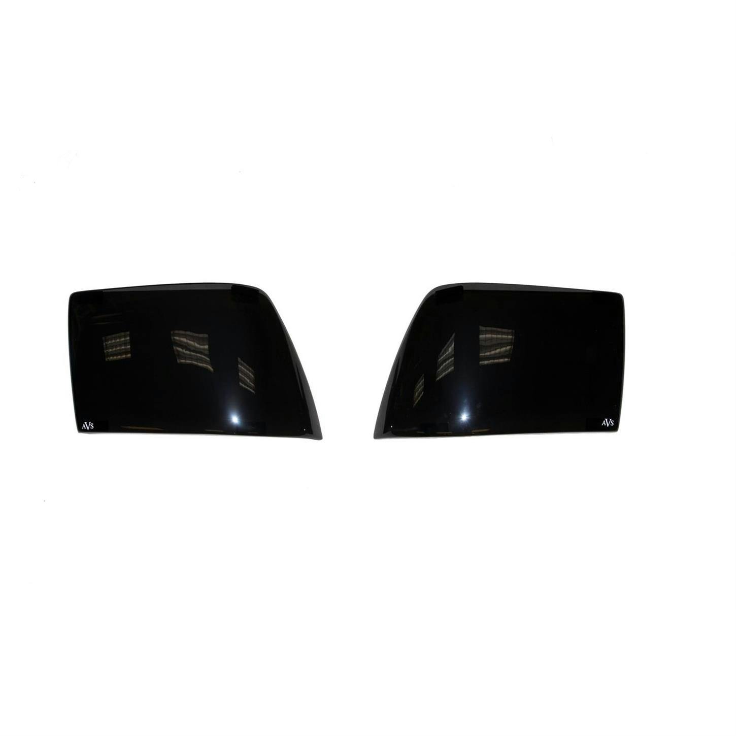AVS 33013 Tail Shades Solid Tail Light Covers Black,99-04 Mustang