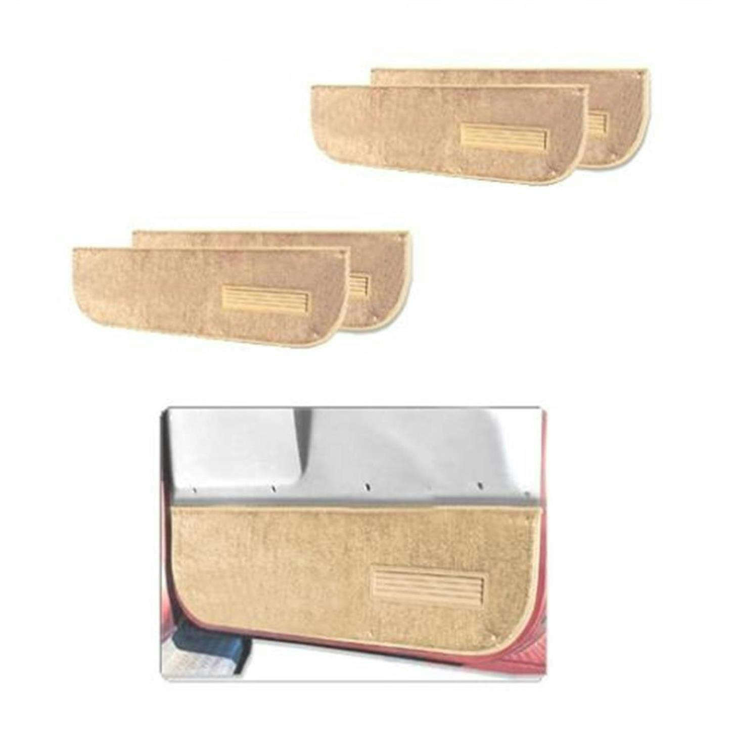 LUND 120110 Pro-Line Lower Door Panel Carpet 2 pc Front Chevy/GMC
