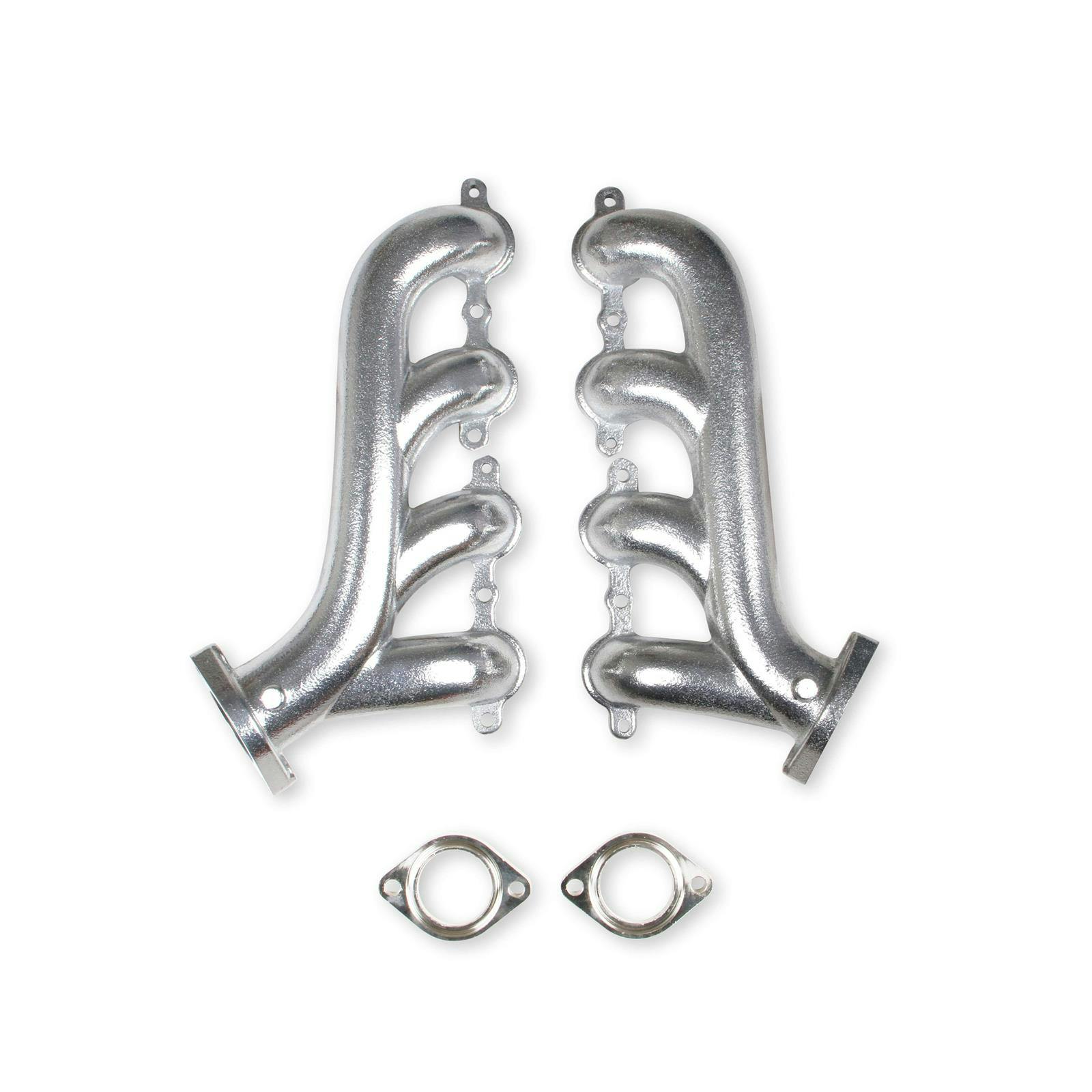 Flowtech 31730-1FLT LS Swap Exhaust Manifolds, Silver Ceramic