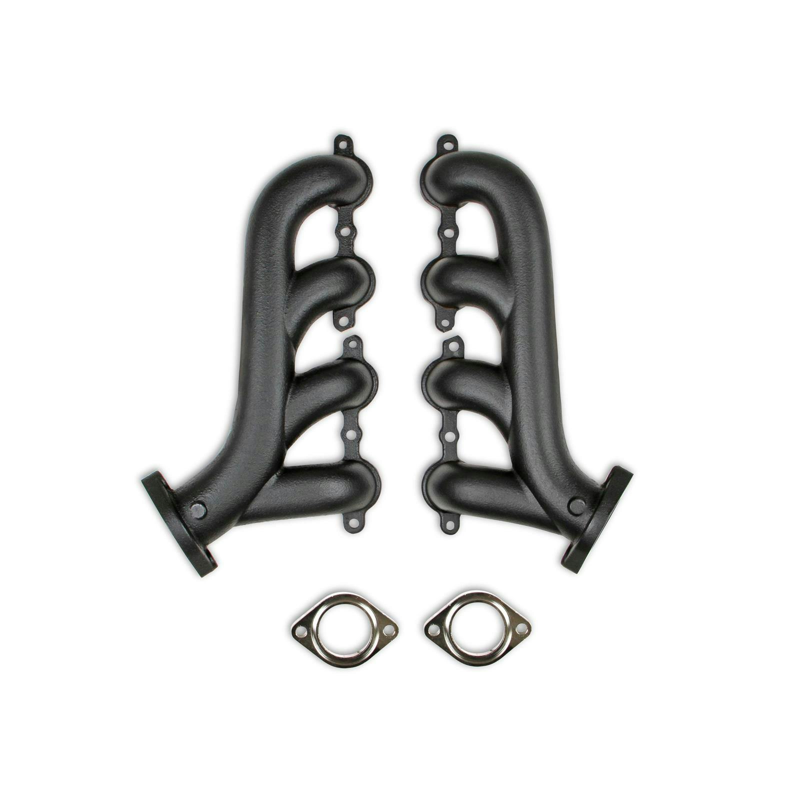Flowtech 31730-3FLT LS Swap Exhaust Manifolds, Black Ceramic
