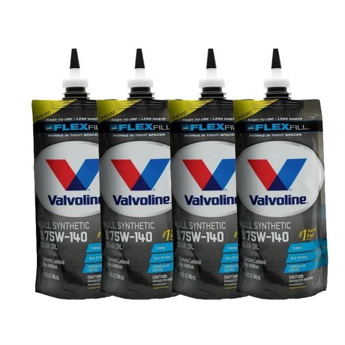 Valvoline 889787 Full Synthetic 75W140 Gear Oil, 4 Quarts
