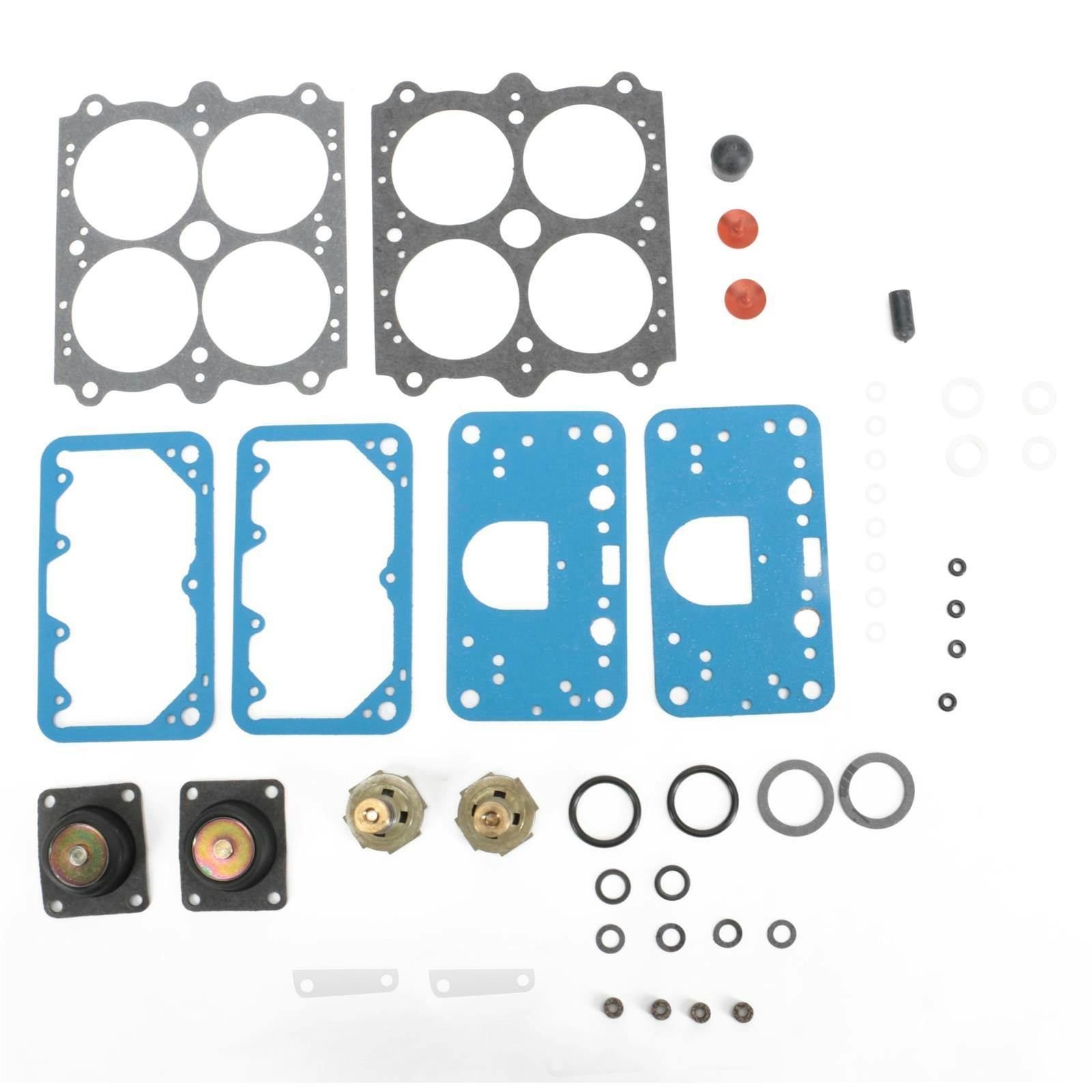Willys Carbs WCDKIT-4AW-NONS 4 Barrel Master Rebuild Kit, Alcohol