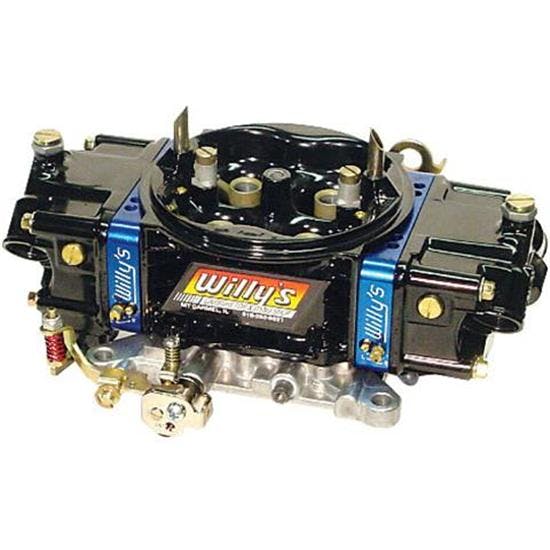 Willys Carbs WCD64001 HP Series Alcohol 4 Barrel Carburetor, 750 Base