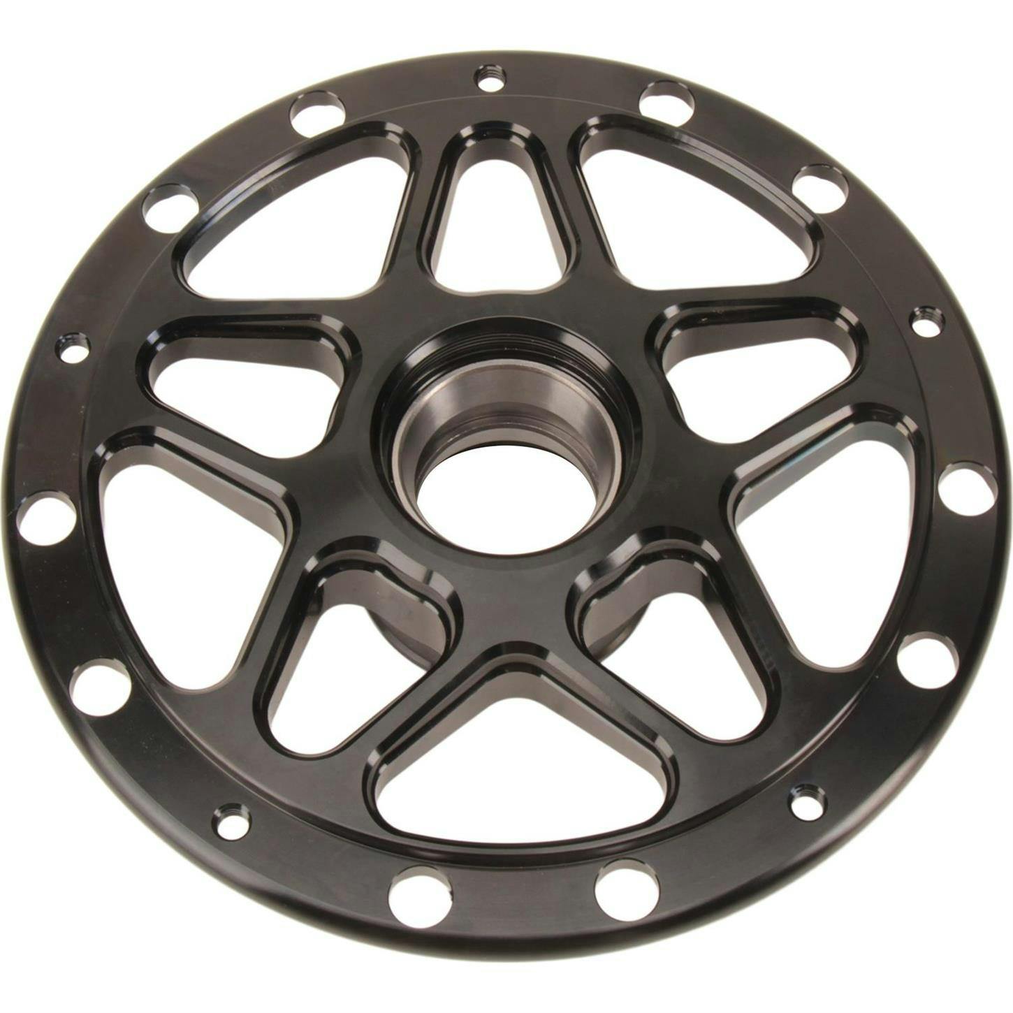 Winters 3783B Aluminum Black D-Mount Right Front Hub Only