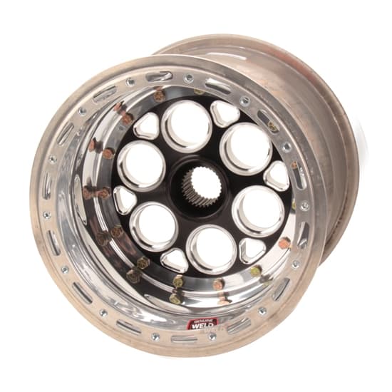 Garage Sale - Weld 734B-31054 Midget Spline Beadlock Wheel, 13x10, 4 In Offset