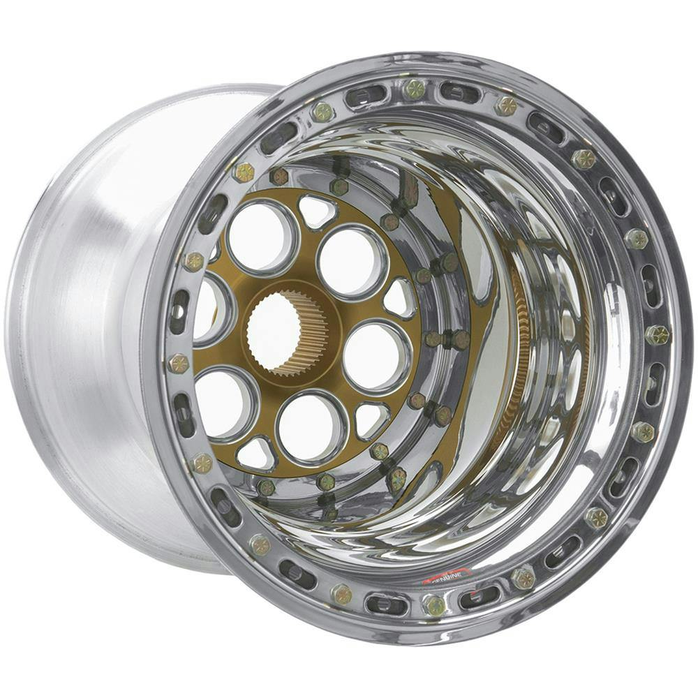 Weld Racing 735-51534 Splined Left Rear Wheel, 15x15, 4 Inch Offset