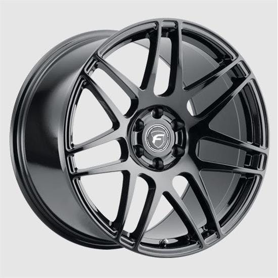 Forgestar F15179044P35 17x9 F14 Wheel, 5x112, Gloss Black