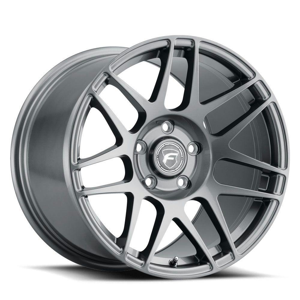 Forgestar F27370071P30 17X10 F14 Drag Series, 5X115, Anthracite
