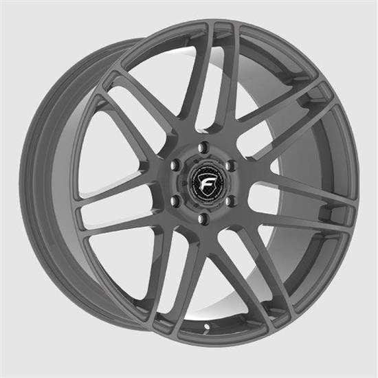 Forgestar F35320084P30 22x10 X14 Wheel, 6x139.7, Gloss Anthracite