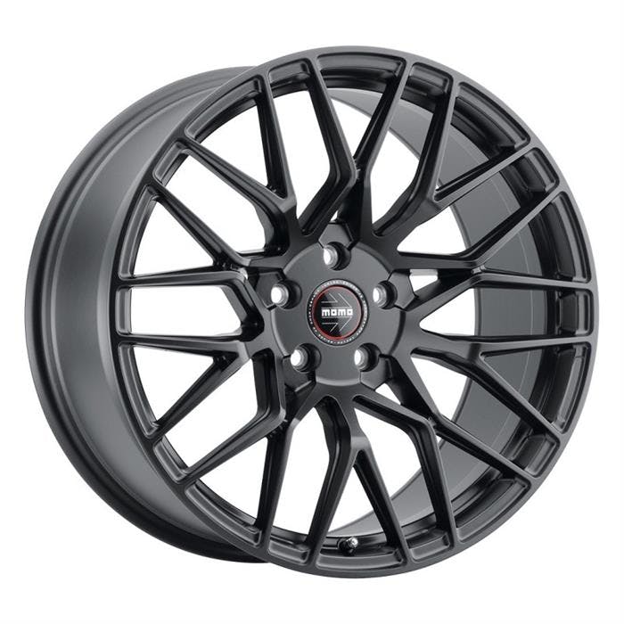 MOMO M10588565P35 18x8.5 Catania Wheel, 5x114.3, Satin Black