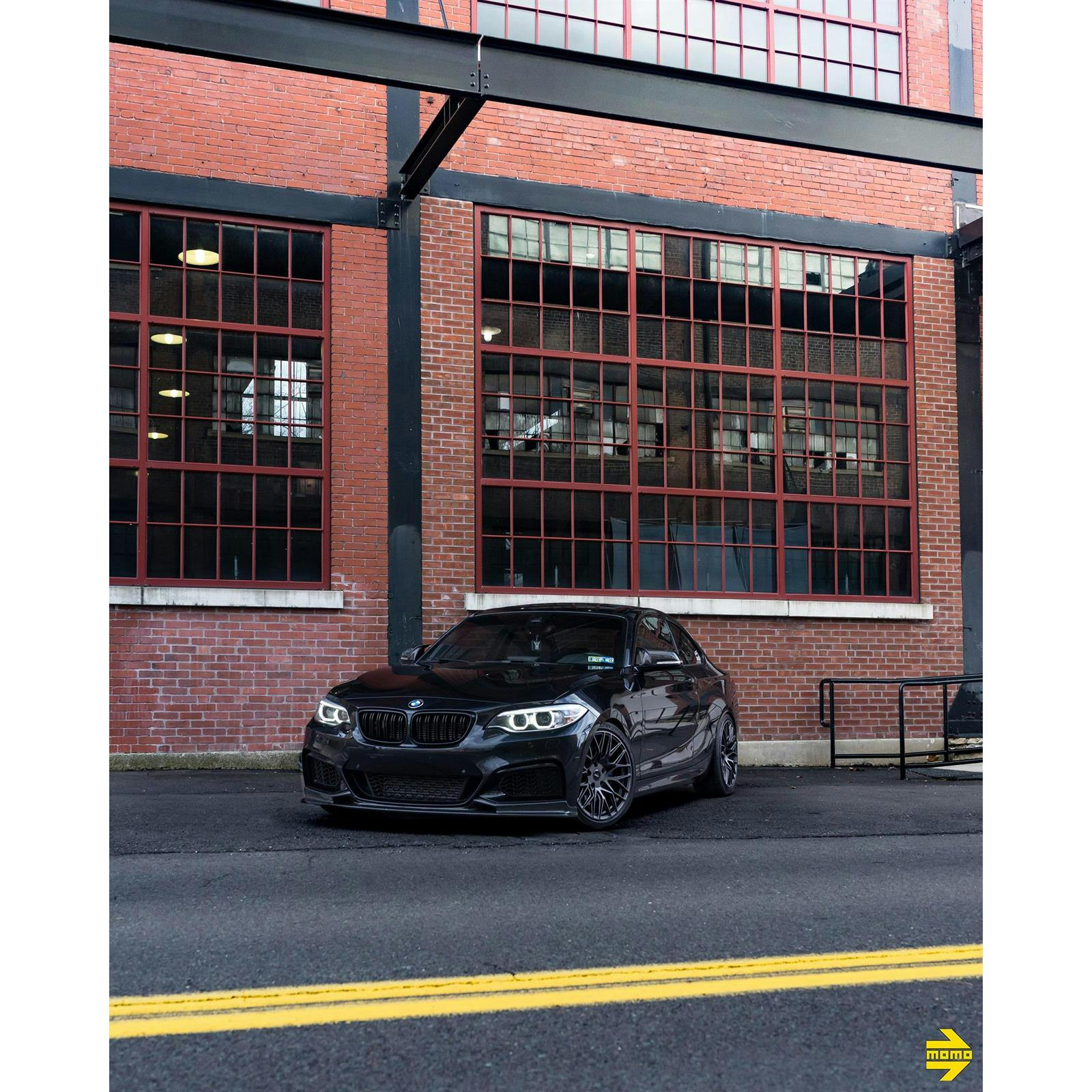 MOMO M10788544P35 18x8.5 Catania Wheel, 5x112, Satin Anthracite