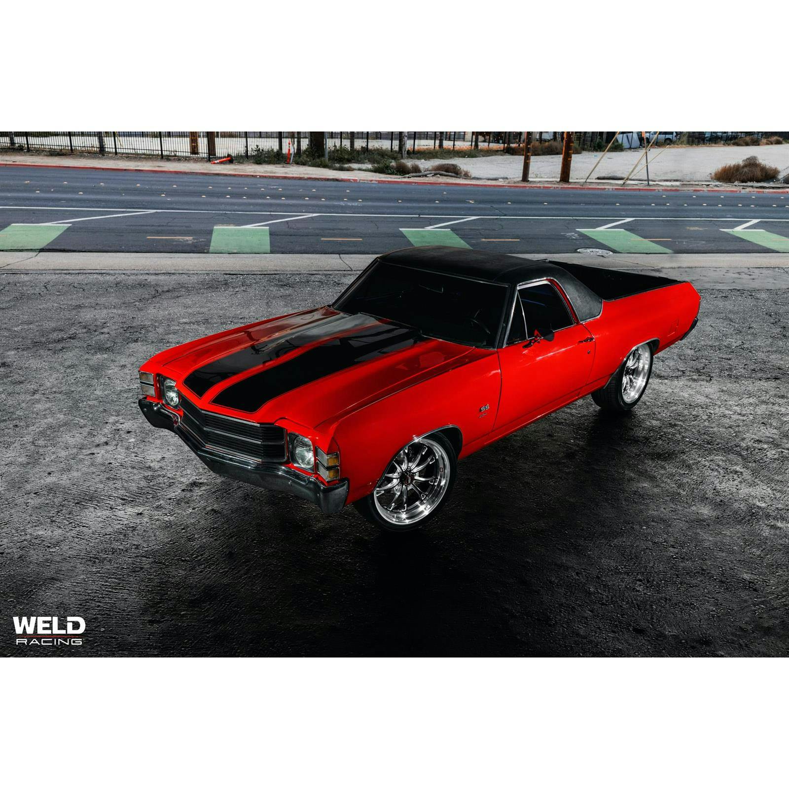 Weld Racing S11389562P50 18x9.5 Belmont Wheel, 5x120.65, Black