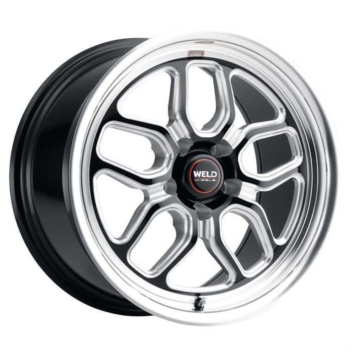Weld Racing S1520C067N23 20x5 Laguna Wheel, 5x114.3, Gloss Black