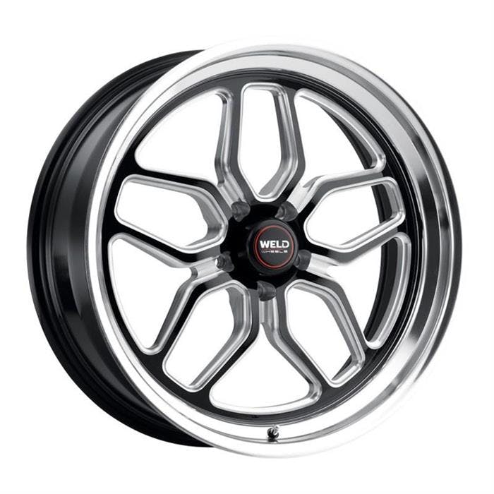 Weld Racing S1527C067N21 Weld 17X5, Laguna Drag, 5X114.3