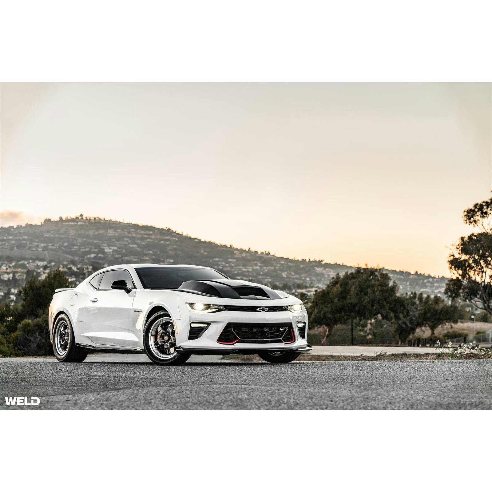 Weld Racing S1550C067N23 20x5 Ventura Wheel, 5x114.3, Gloss Black