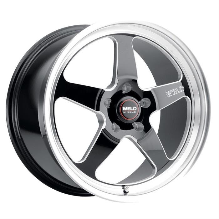 Weld Racing S15588071P05 18x8 Ventura Wheel, 5x115, Gloss Black