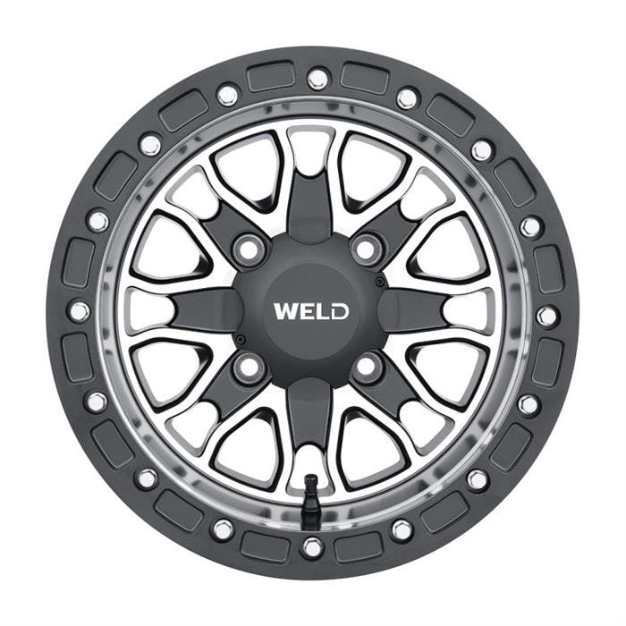 Weld Racing U501B8043400 15x8 Raptor U501 Wheel, 4x156, Black