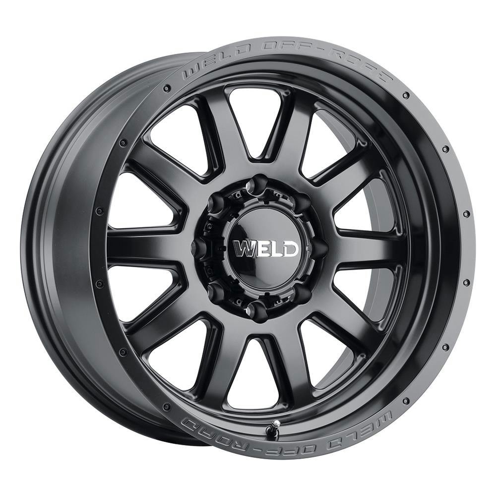 Weld Racing W10100018475 20x10, Stealth W101, 8X180, Satin Black