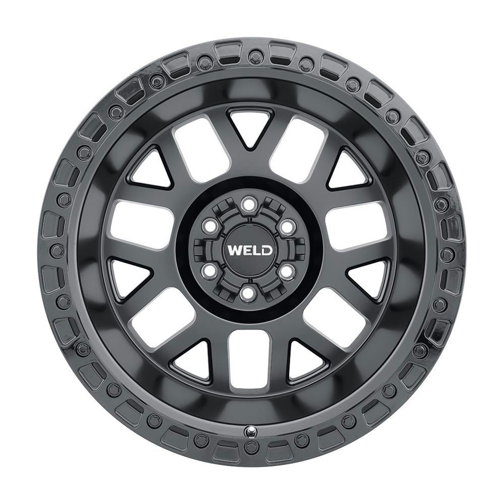 Weld Racing W10470026450 17X10, Cinch W104 5X114.3, Satin Black