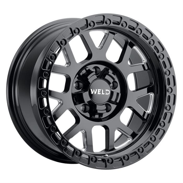 Weld Racing W10502082475 20x12 Cinch Wheel, 8x165.1, Gloss Black