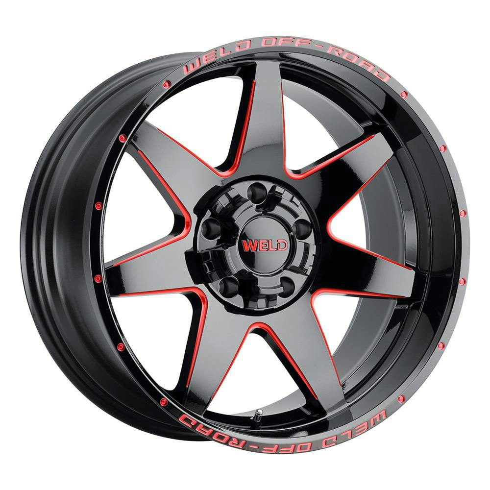 Weld Racing W11009098550 20X9, Retaliate W110, 6X135, Black/Red