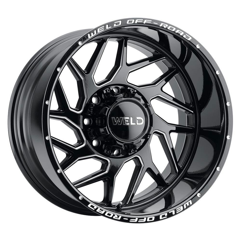 Weld Racing W11709082500 20X9, Fulcrum W117, 8X165.1, Gloss Black