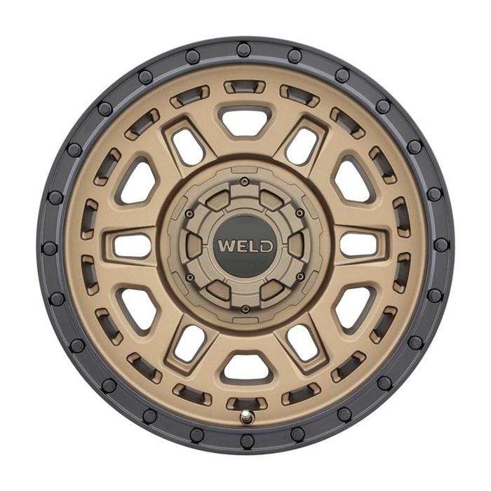 Weld Racing W12079026500 17x9 Crux Wheel, 5x114.3, Bronze/Black