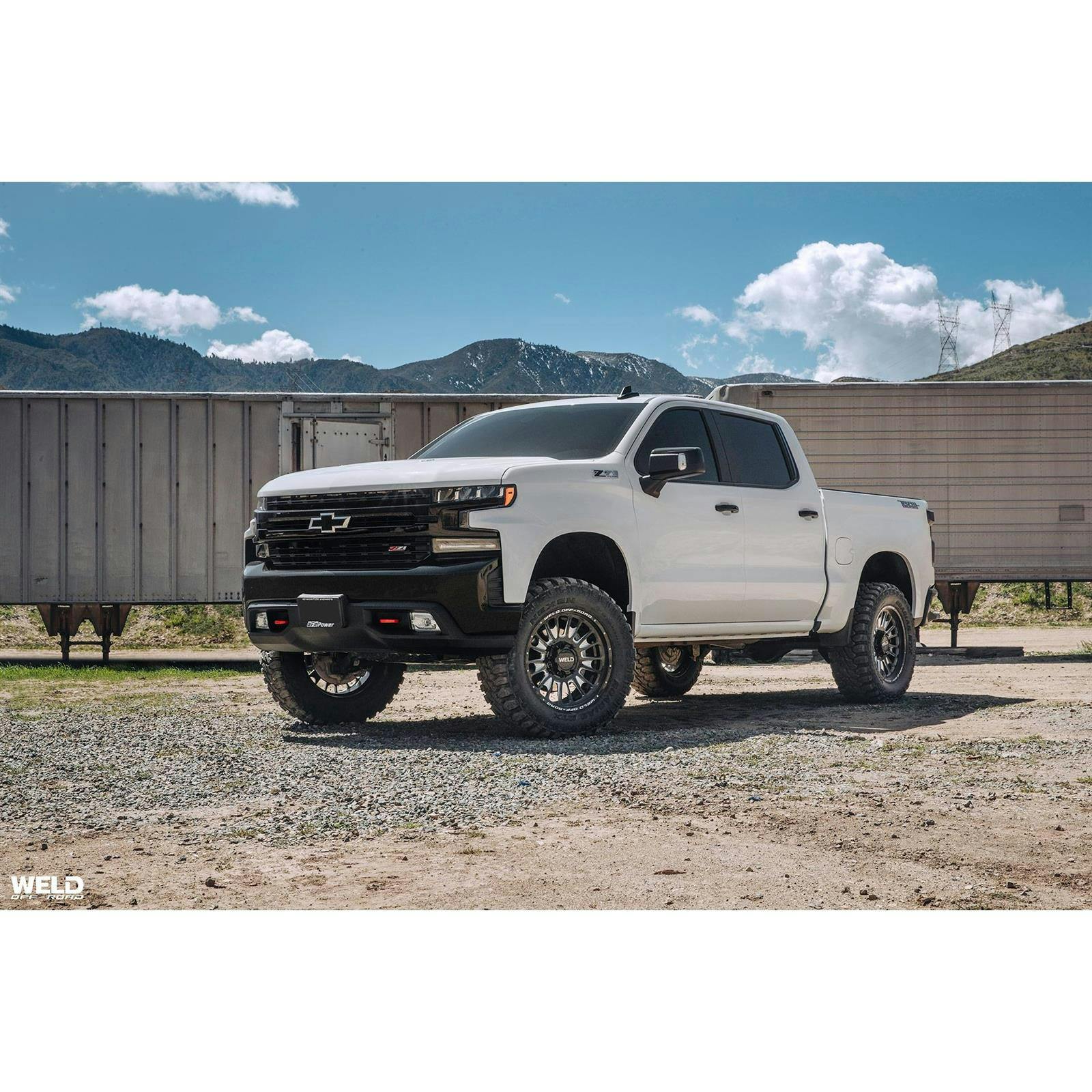 Weld Racing W12108280N56 20x8.25 Scorch Wheel, 8x165.1, Black