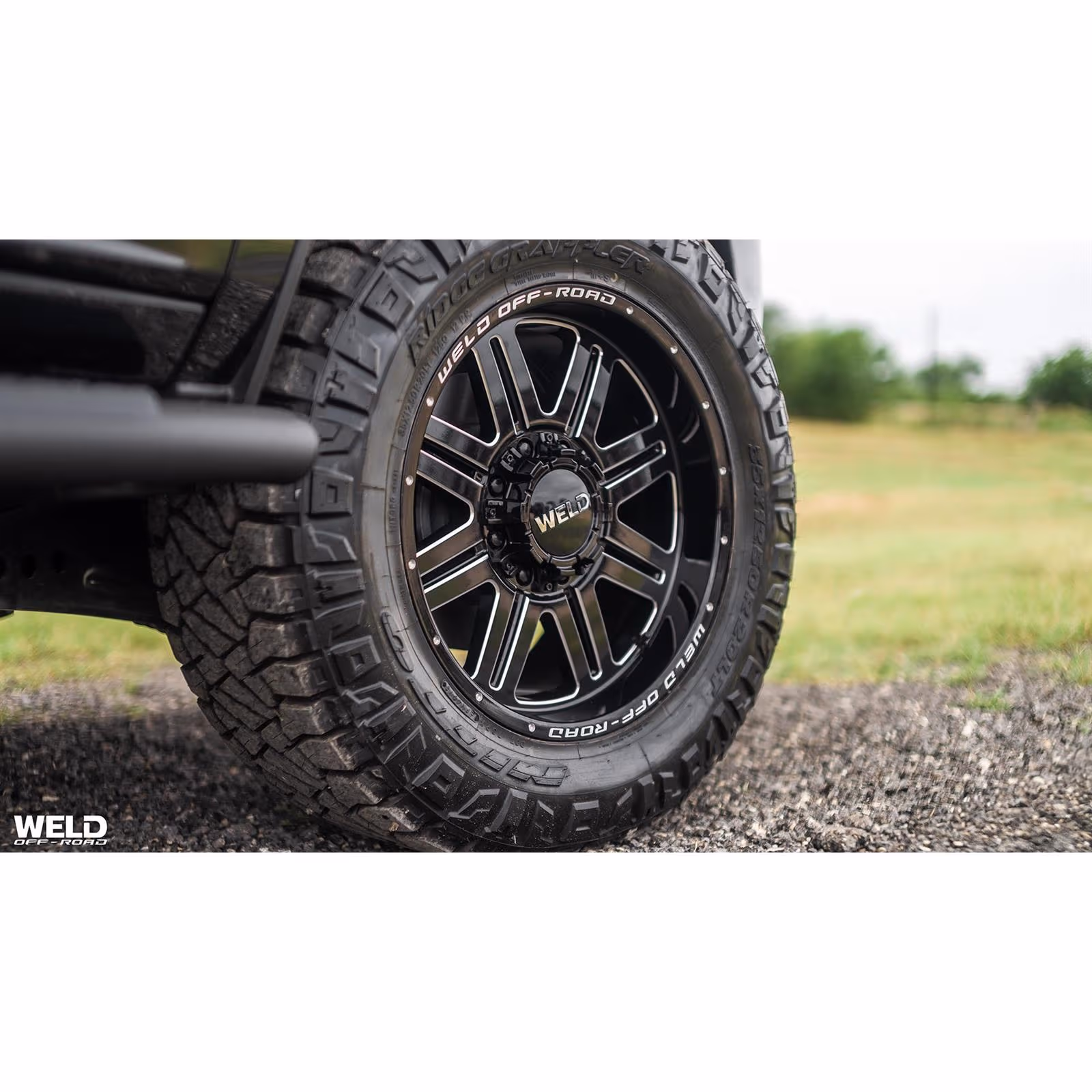 Weld Racing W14322095475 22x12 Chasm Wheel, 5x135, Gloss Black