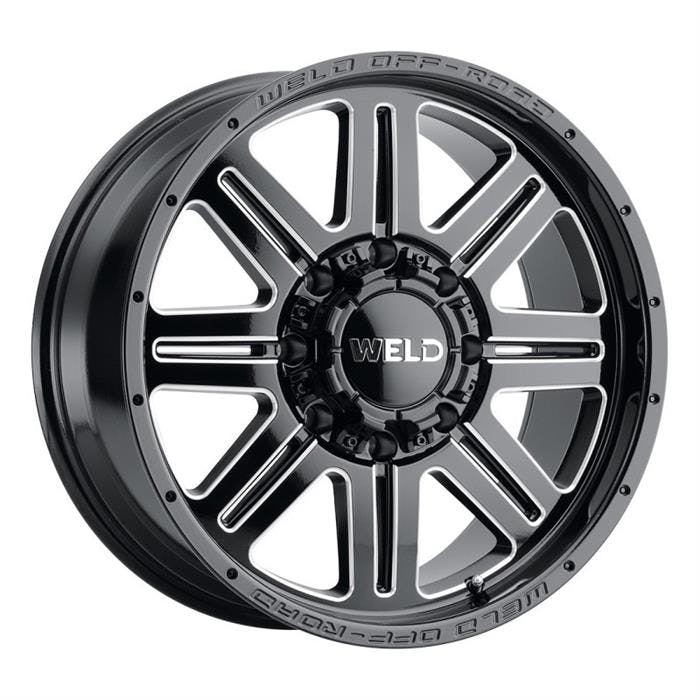 Weld Racing W14389018575 18x9 Chasm Wheel, 8x180, Gloss Black