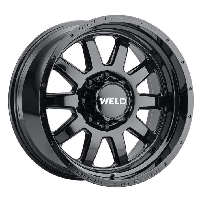 Weld Racing W16809082500 20x9 Stealth Wheel, 8x165.1, Black