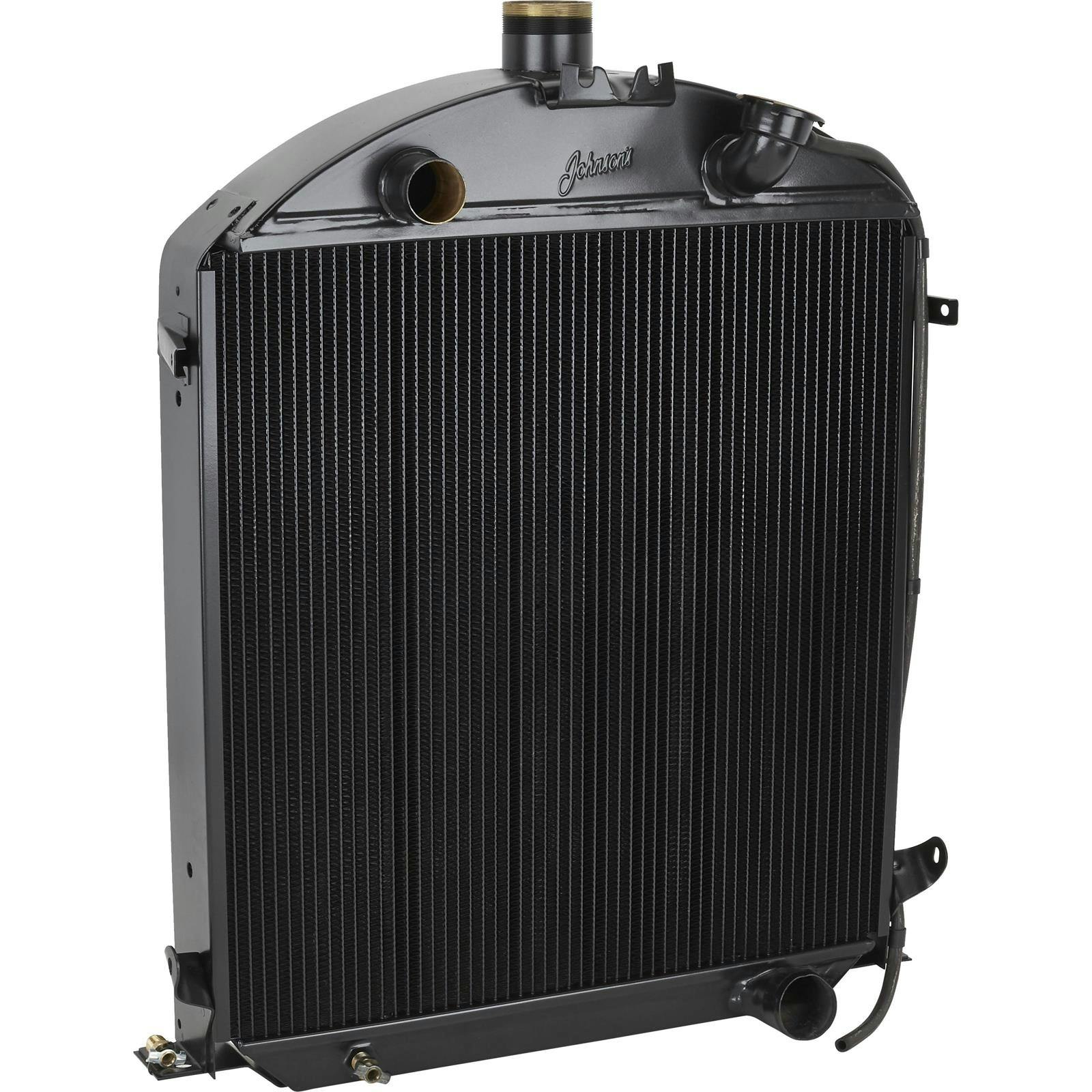 Johnson's 4-2829-0-1-D 28-29 Ford Radiator, SBC/BBC, No AC, Neck