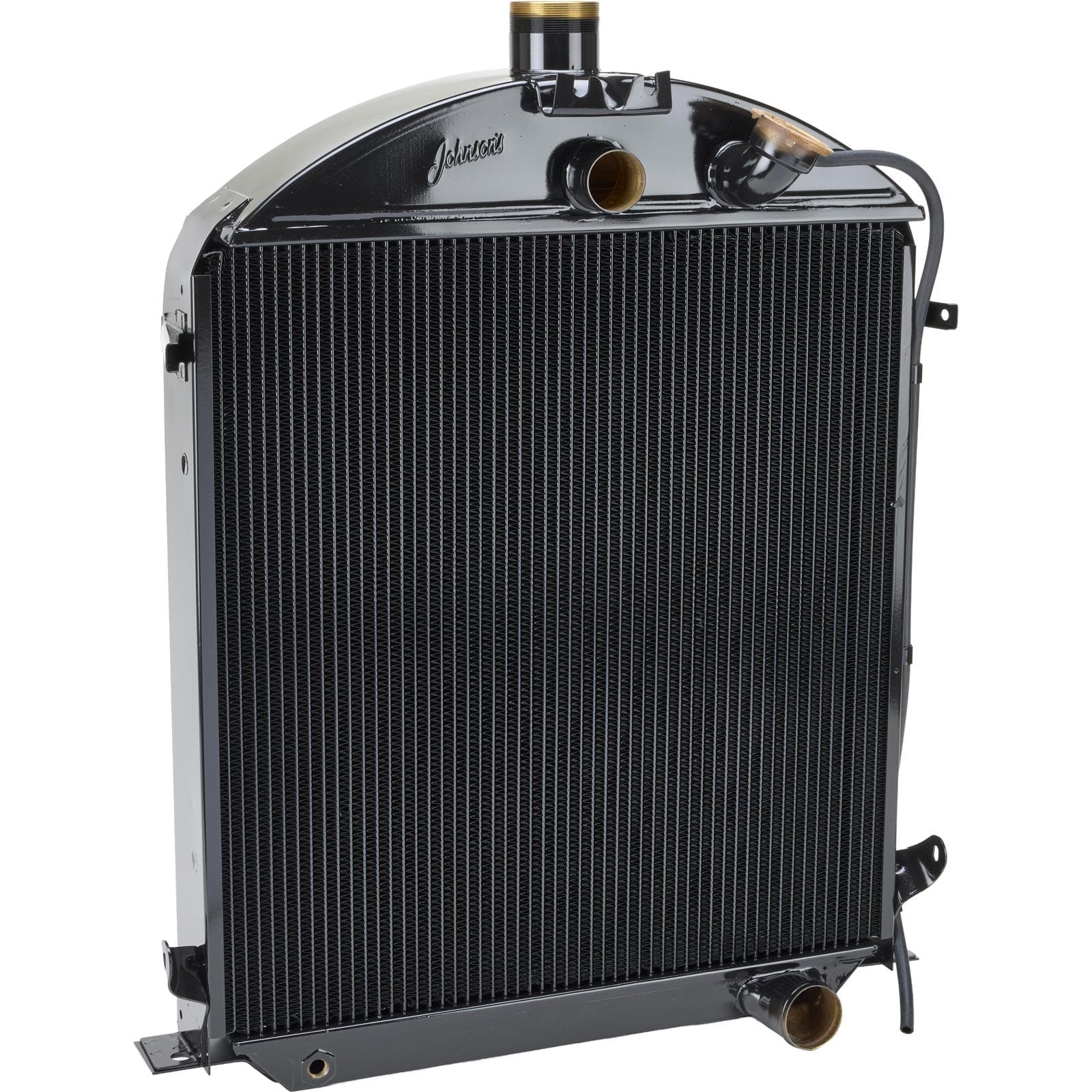 Johnson's 4-2829-0-1-D 28-29 Ford Radiator, SBC/BBC, No AC, Neck