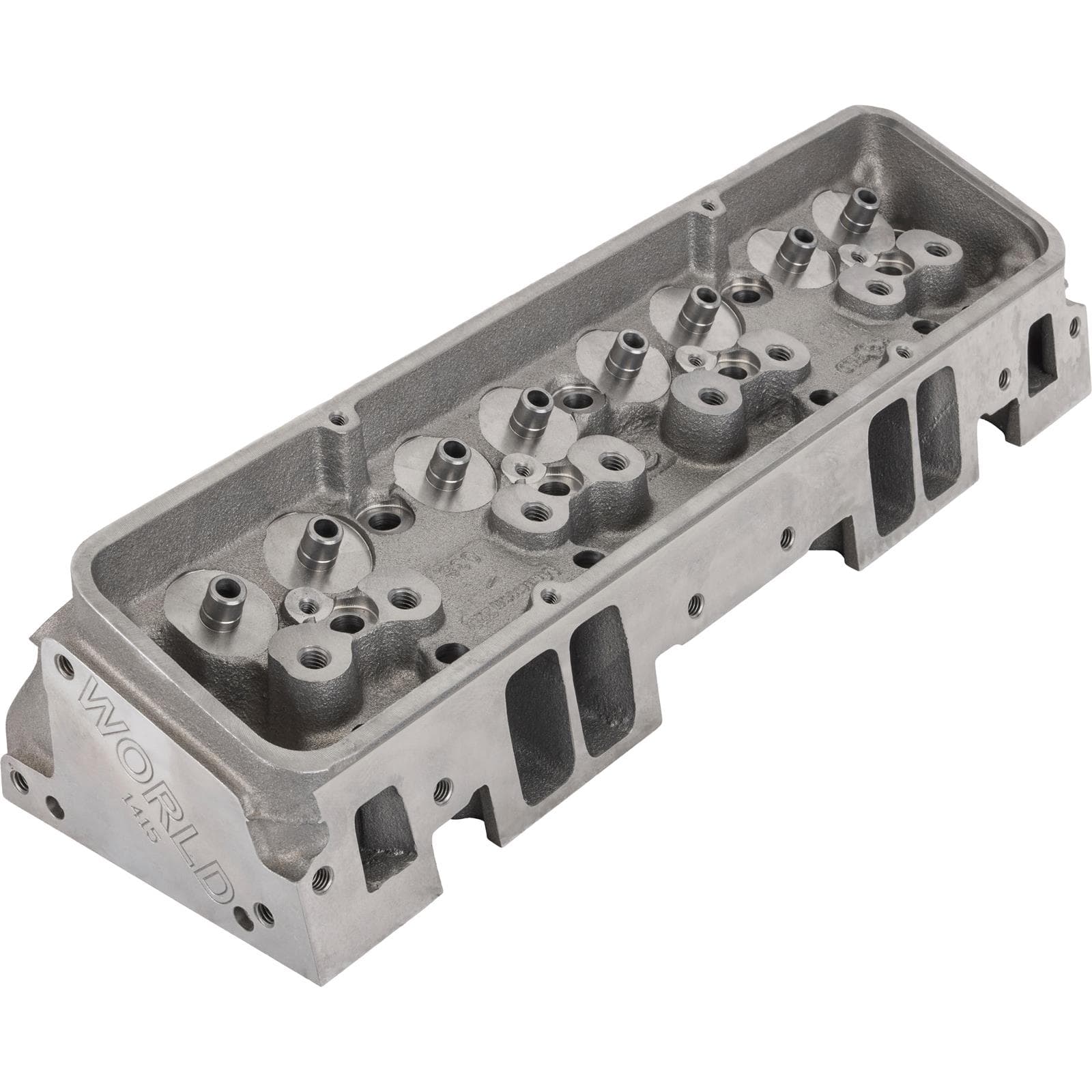 World Products Motown 220 Iron Cylinder Heads