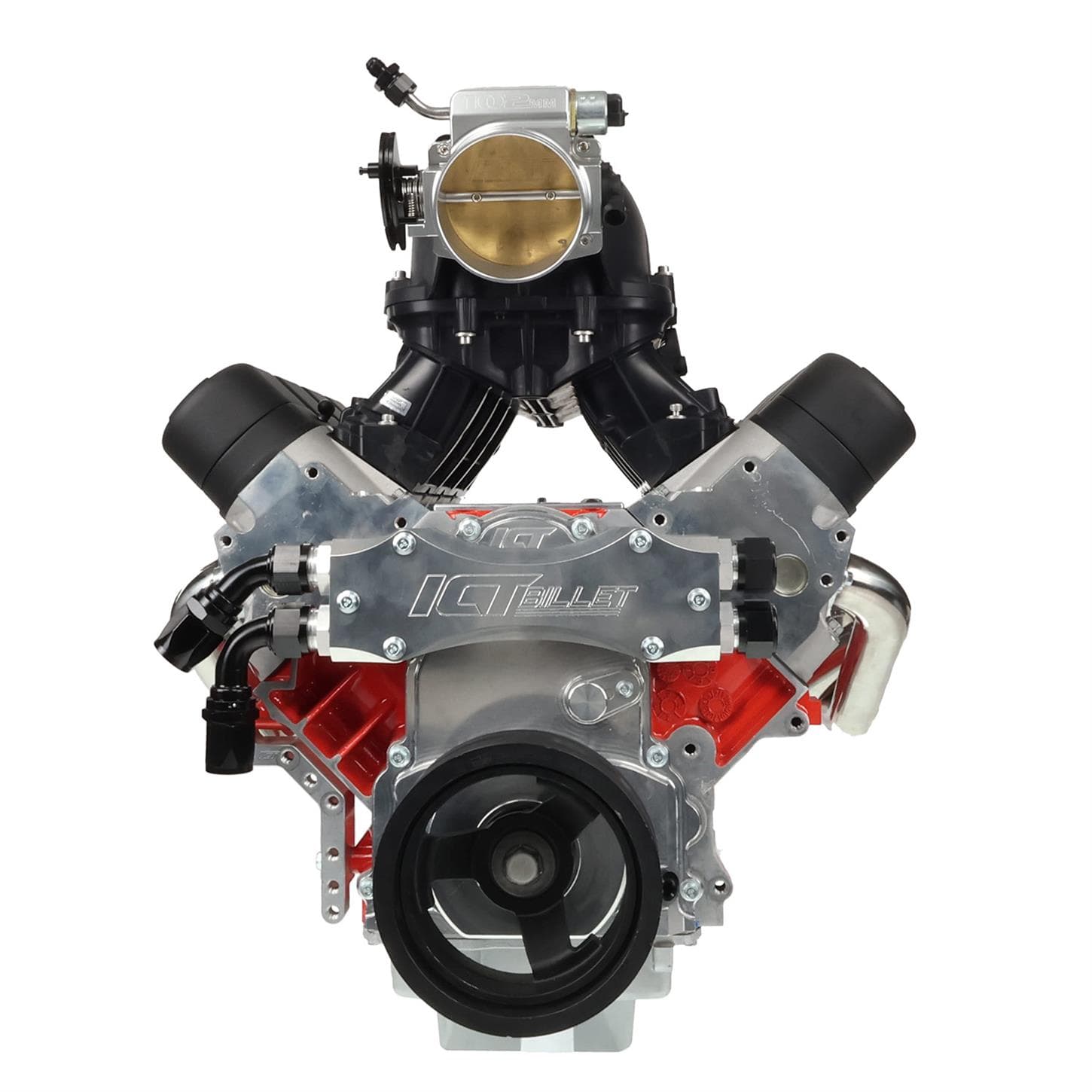 ICT Billet WAT-LS-MAN01 LS Water Manifold for Electric Water Pump