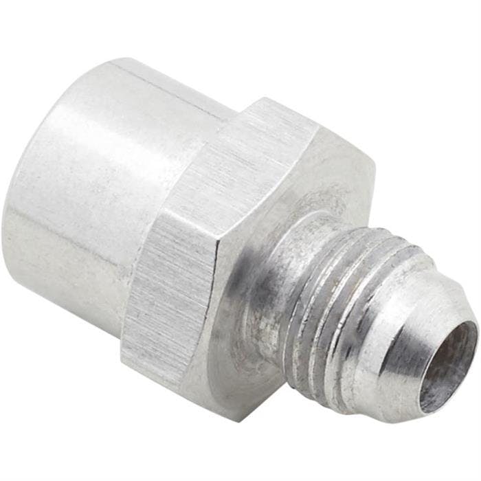 ICT BILLET F06ANFM1615 Supply Fuel Line Fitting, 6AN to M16-1.5
