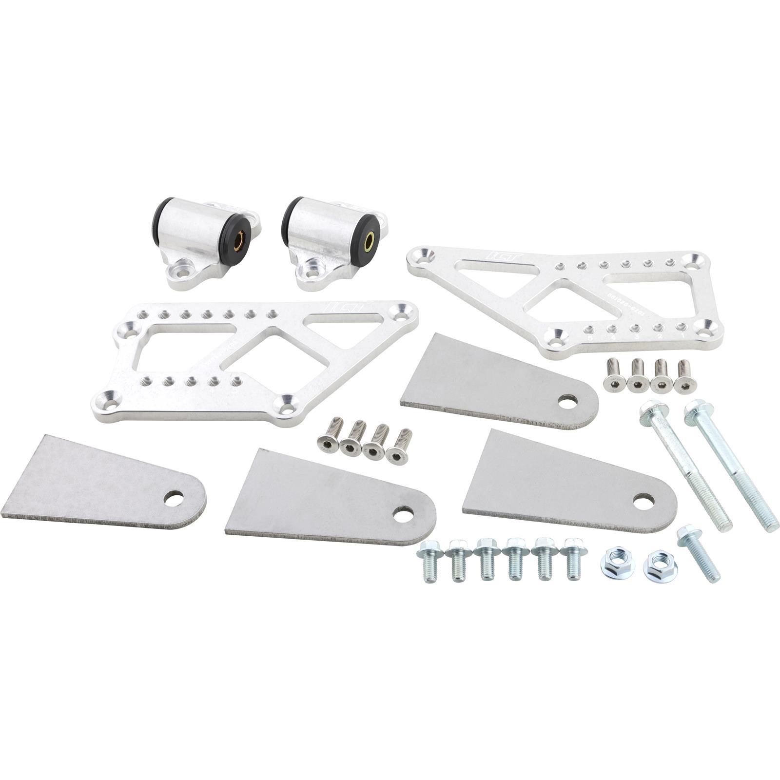 ICT 551028-GZ01 Godzilla Swap Billet Aluminum Motor Mount Set