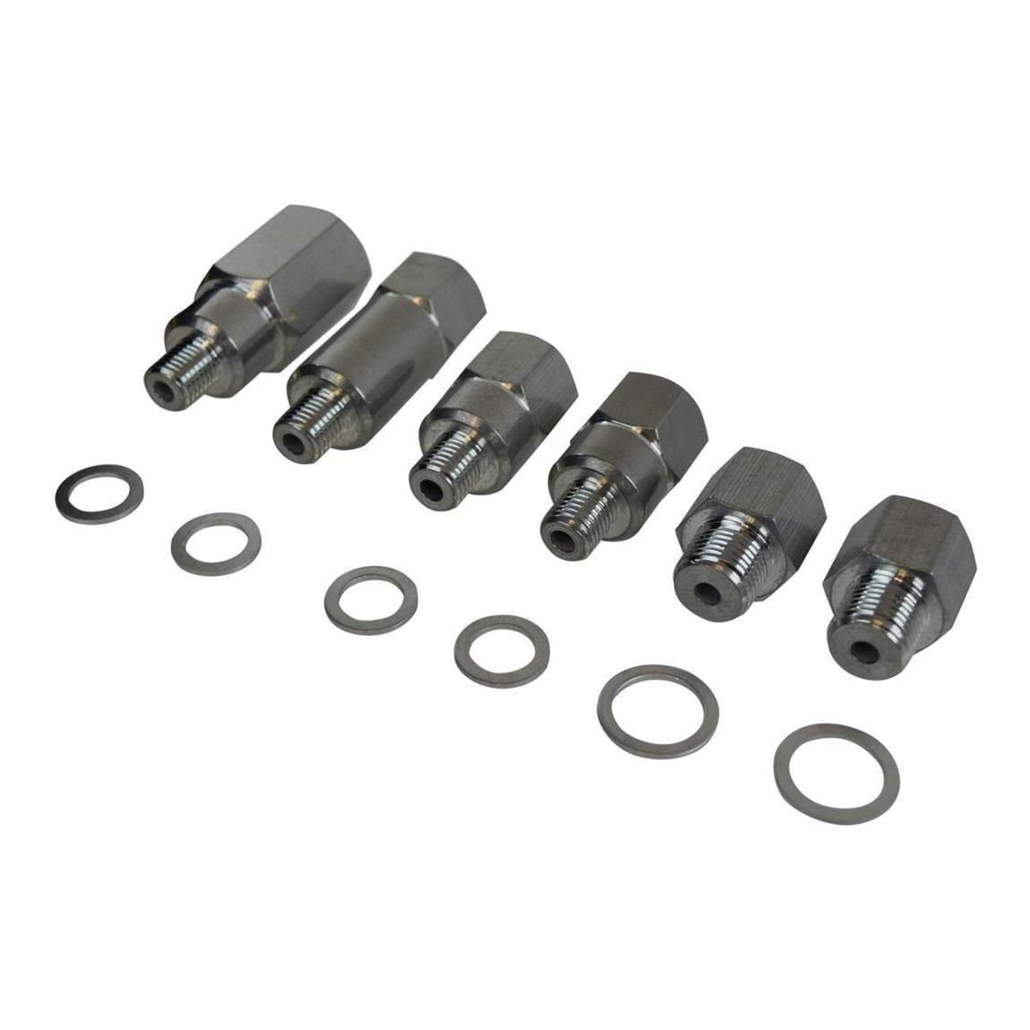 ICT Billet 551156 LS Engine Oil/Coolant Sensor Gauge Adapter Set