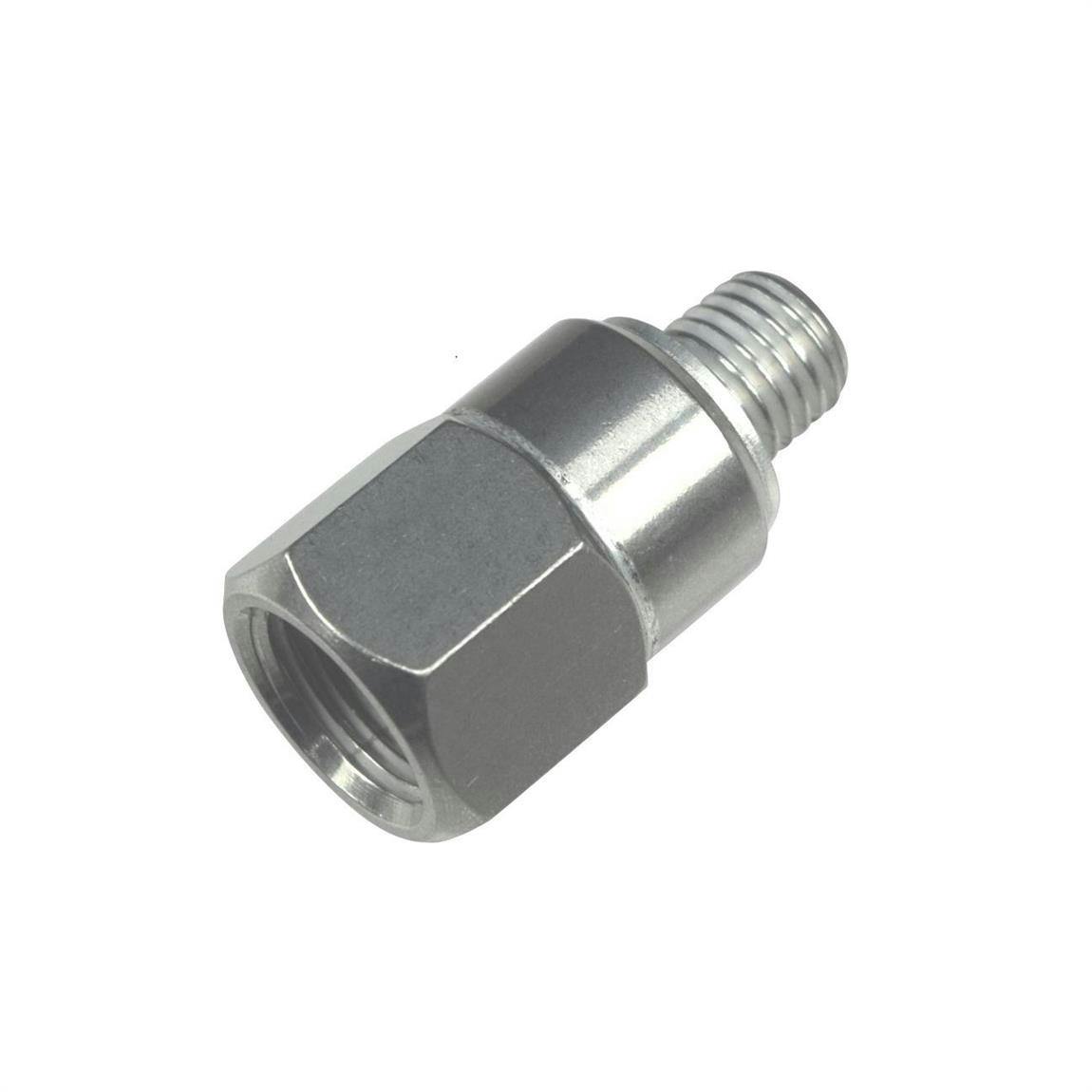 ICT Billet 551179 LS Temp Sending Unit Adapter M12 1.5 To 3/8 NPT