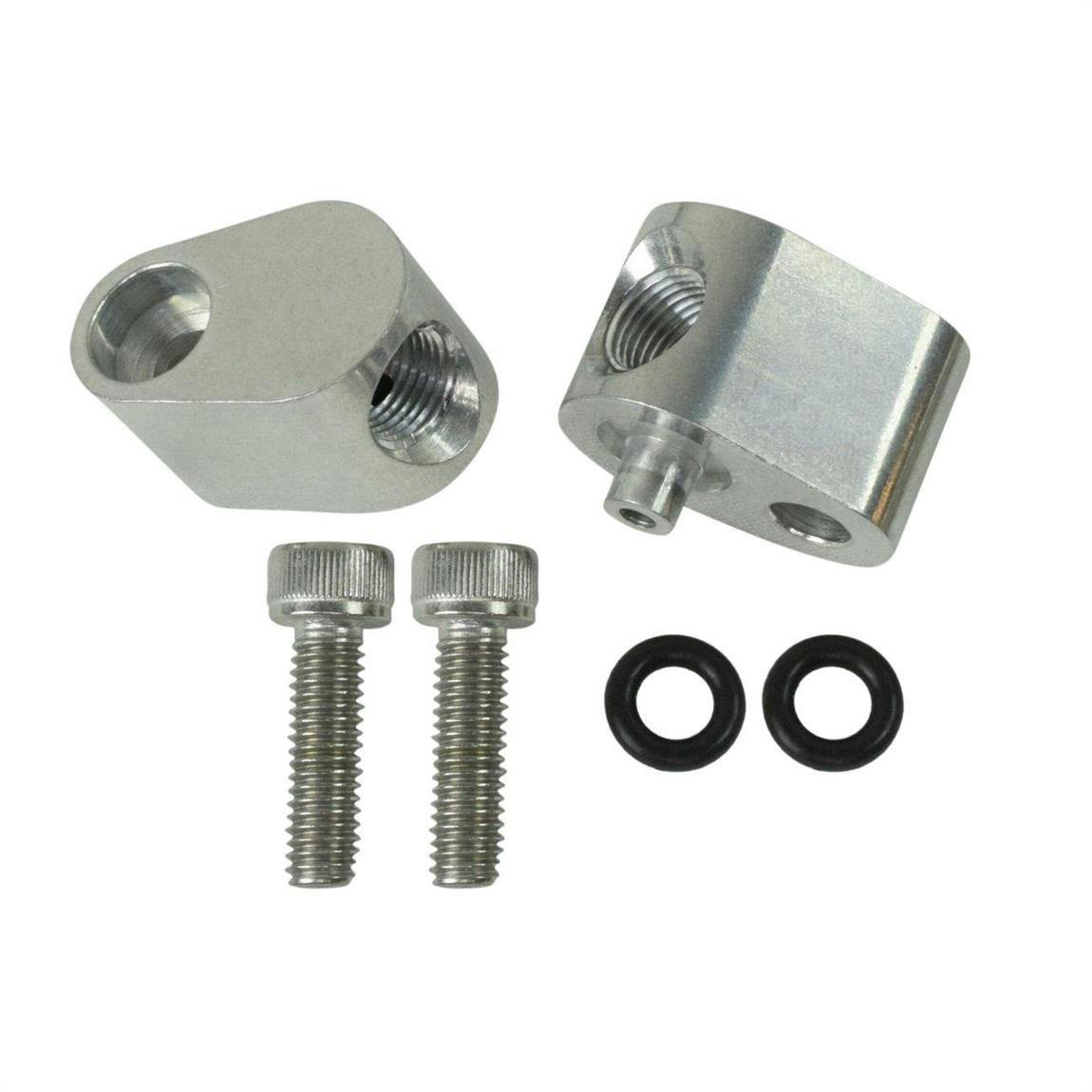 ICT Billet 551694 Coolant/Steam Port Crossover Adapters, 1/8 NPT