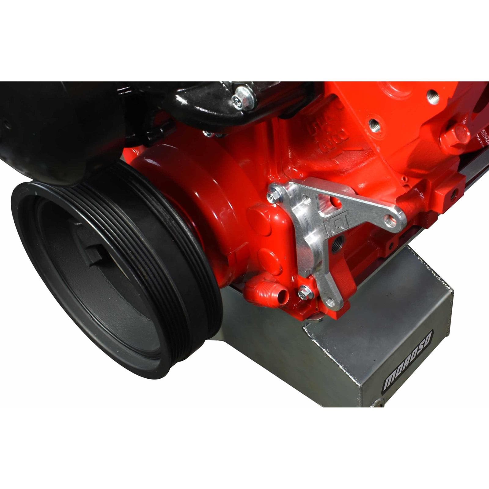 ICT BILLET 551921-LS01 Iron Block Accessory Support Bracket, LS