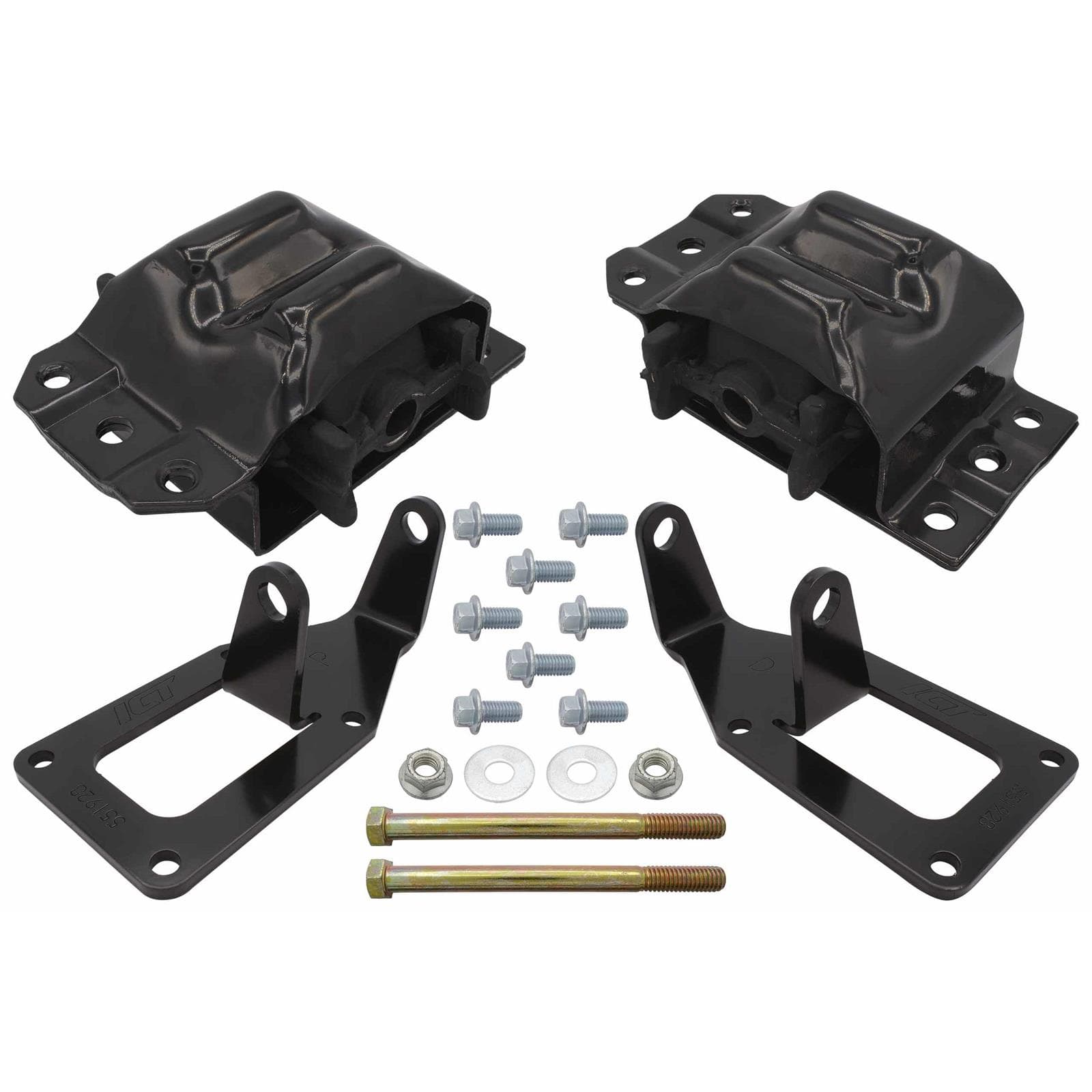 ICT 5510-KIT002EM LS Swap Engine Mount Kit, 88-98 GM 4WD Truck